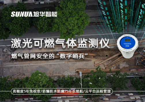 燃气管网安全的“数字哨兵”：激光可燃气体监测仪